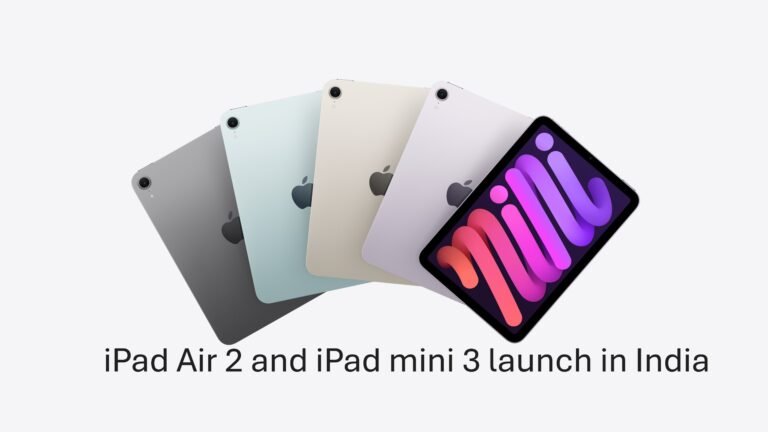 iPad Air 2 and iPad mini 3 launch in India