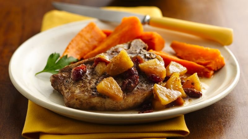 Apple Pork Chops Recipe