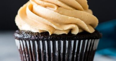 Double Dark Chocolate Cupcakes with Peanut Butter Filling