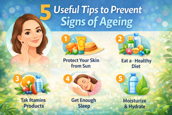 5 Useful Tips to Prevent Signs of Ageing
