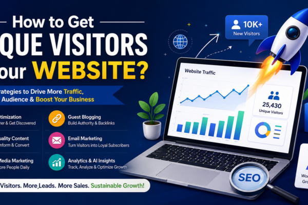 How to Get Unique Visitors on Your Website in 2026