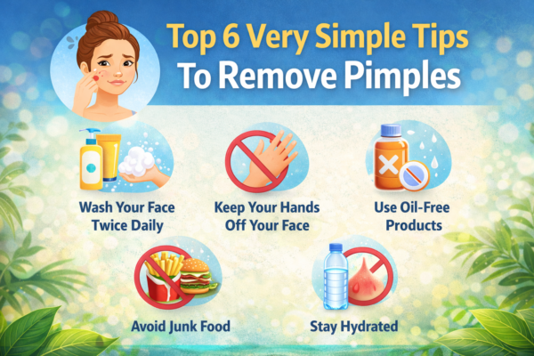 Top 6 Very Simple Tips To Remove Pimples
