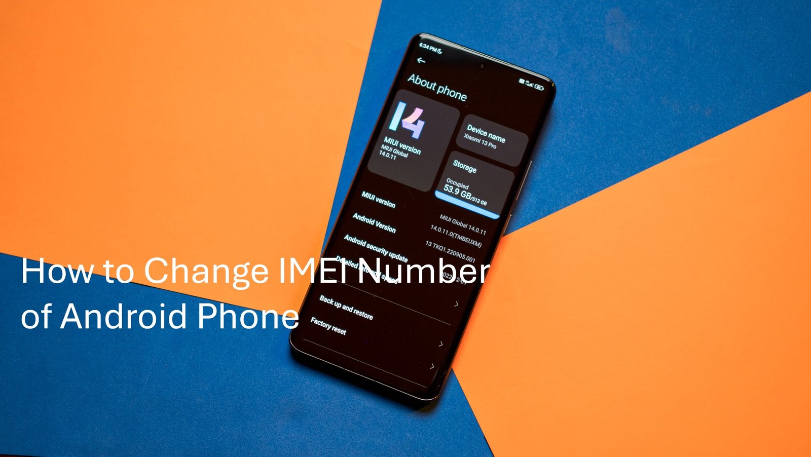 How to Change IMEI Number of Android Phone