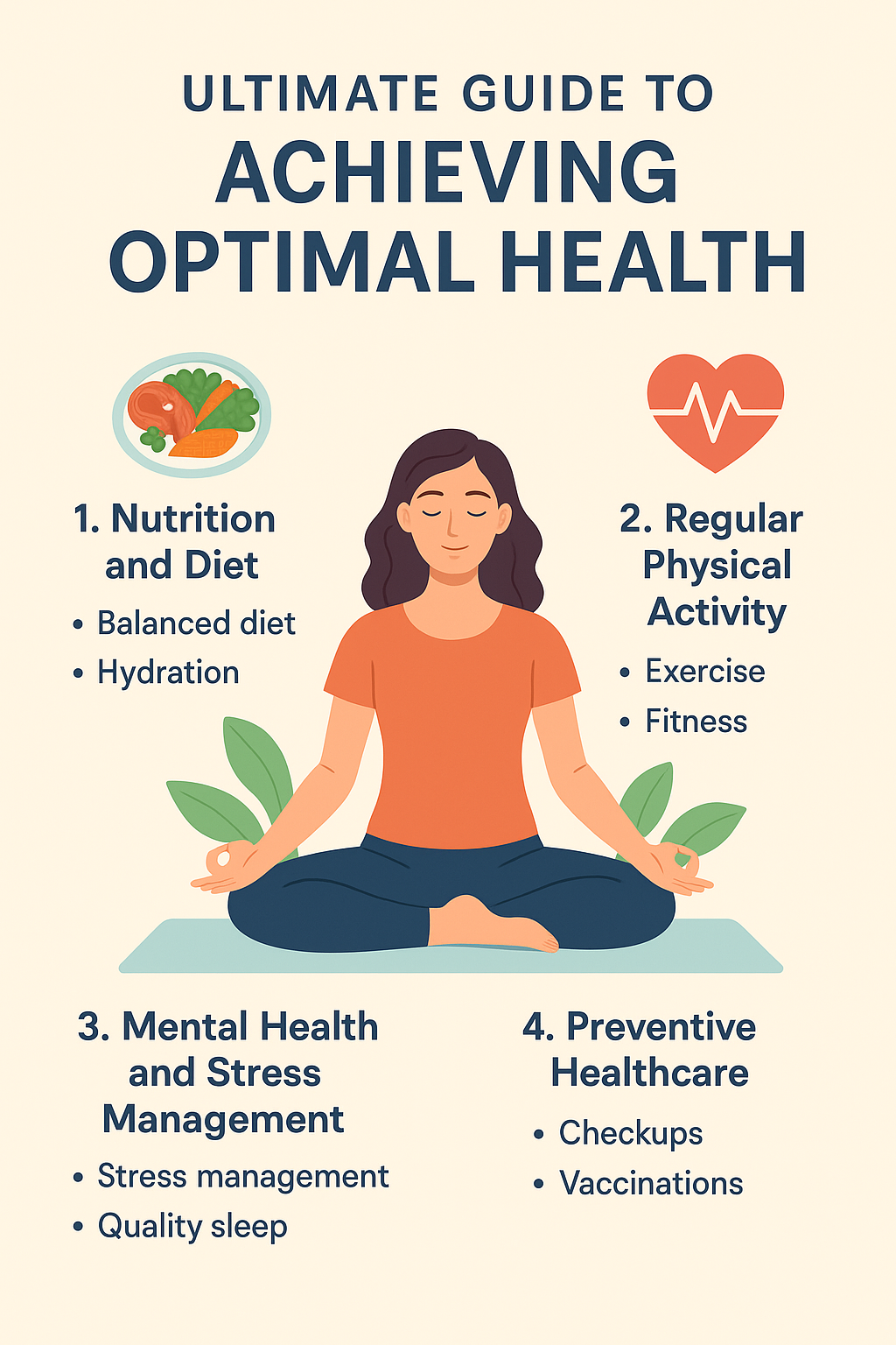 Ultimate Guide to Achieving Optimal Health: Tips, Diet, and Lifestyle