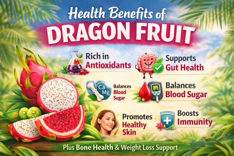 Health benefits of dragon fruit