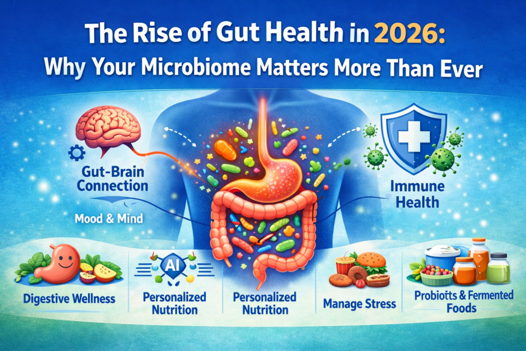 The Rise of Gut Health in 2026: Why Your Microbiome Matters More Than Ever