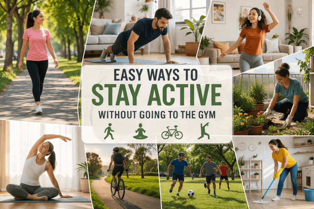 Easy Ways to Stay Active Without Going to the Gym