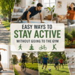 Easy Ways to Stay Active Without Going to the Gym