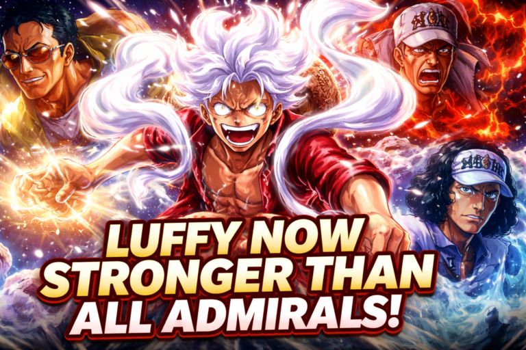 One Piece Luffy Surpasses All Admirals in Elbaph