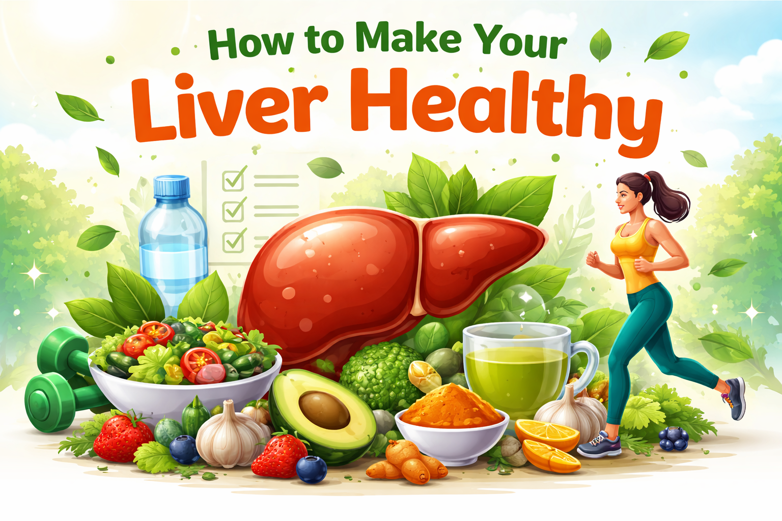 How to Make Your Liver Healthy: A Complete Guide to Detox, Diet & Lifestyle