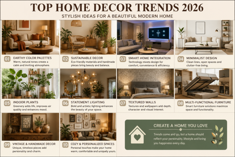 Top home decor trends 2026