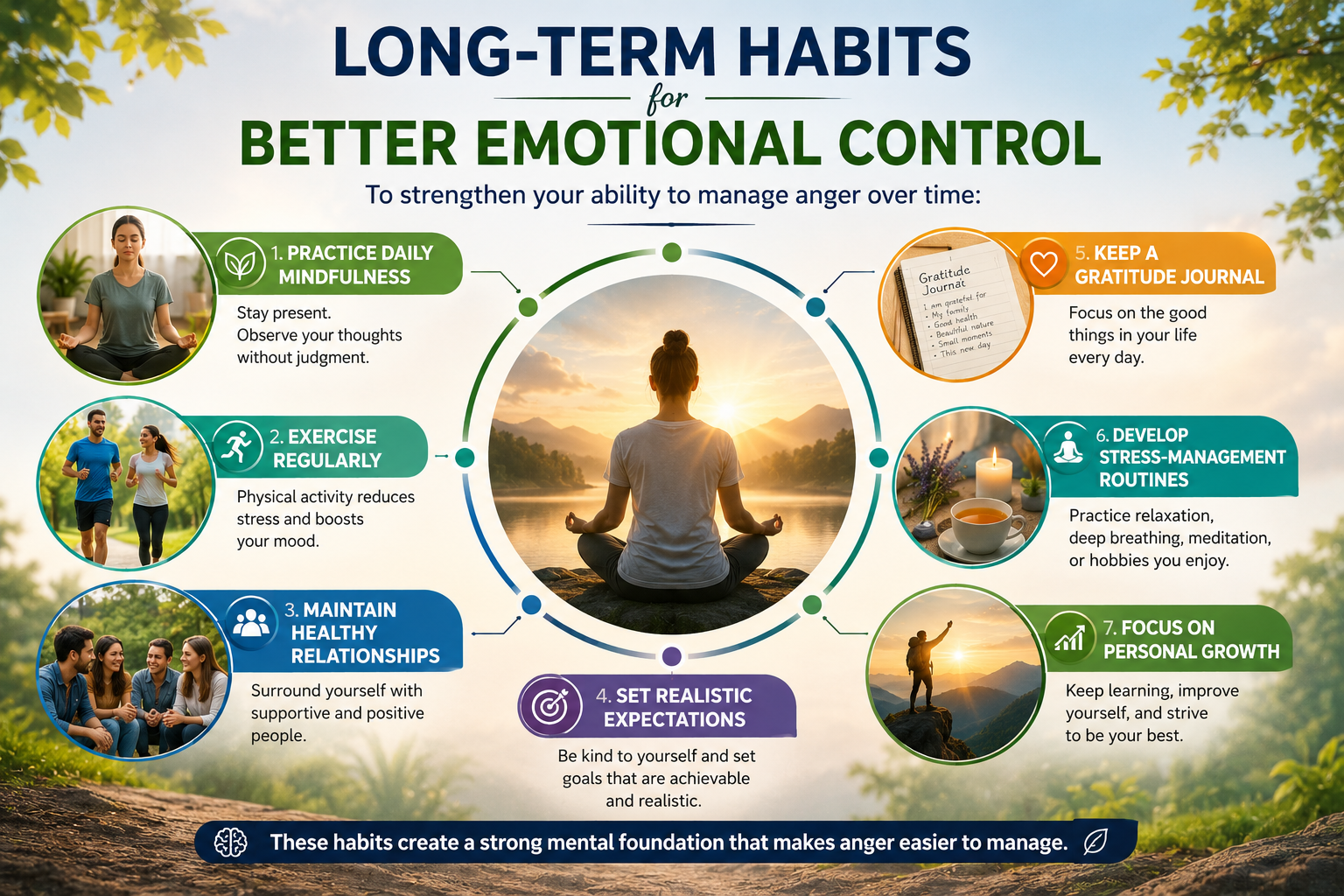 Long-Term Habits for Better Emotional Control
